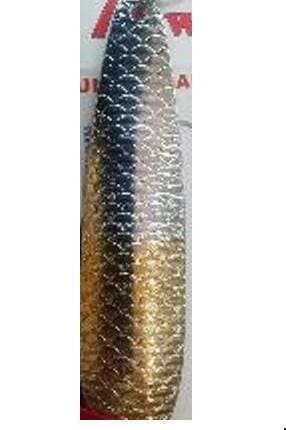 Блесна колебл. Miwa mn013 28g серебро/бронза чешуя Из Я Поймал