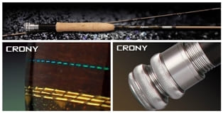 Удилище нахлыстовое Crony Master MF 8045-2 Из Я Поймал