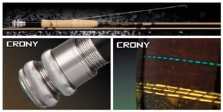 Удилище нахлыстовое Crony Master MF 9056-3 Из Я Поймал