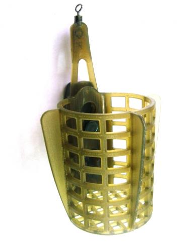 Кормушка Фидерная круглая 100гр 45*35, пластик Из Я Поймал