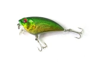 Воблер bSvibCrank 50f BkGnGo Из&nbsp;Я Поймал