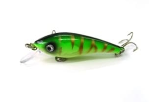 Воблер bTinyDelphin 57f BlGnLi 0.5-1.0m Из&nbsp;Я Поймал