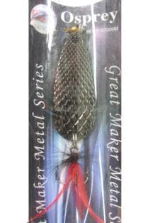 Блесна колебл. Osprey NP103E-05 21гр чёрная сталь Из&nbsp;Я Поймал