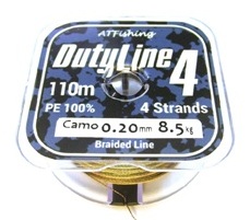 Шнур DutyLine4 0.27mm col. Camo 110m Из Я Поймал