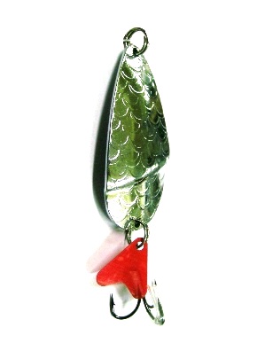Блесна колеблющаяся Miwa mn026 25g col:silver Из Я Поймал