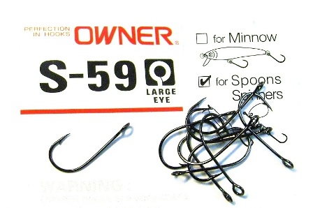 Крючки OWNER S-59 for Spoons Из Я Поймал