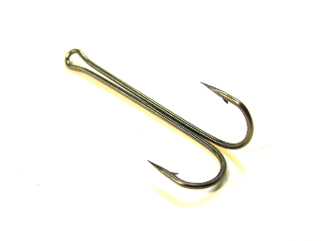 Крючок двойной ATFishing SUPER LONG 3/0 col:BN Из Я Поймал