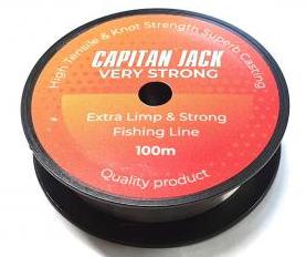 Леска CAPITAN JACK VERY STRONG 0.50 drag:14.0kg Из Я Поймал