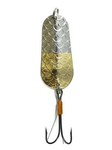 Блесна колебл. Miwa mn054 18g сталь/золото Из&nbsp;Я Поймал