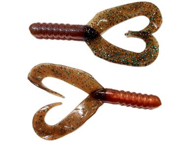 Твистер Twin Tail TT4-4408 10cm col:Crawfish Из Я Поймал