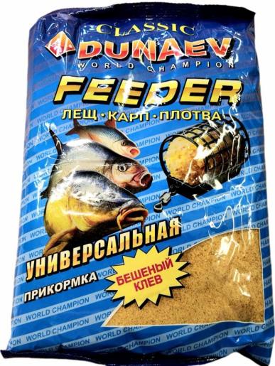 Прикормка Универсальная Дунаев Classic Фидер  Из Я Поймал