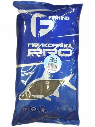 Прикормка Карась Чеснок Чёрная Flagman PRO Из Я Поймал