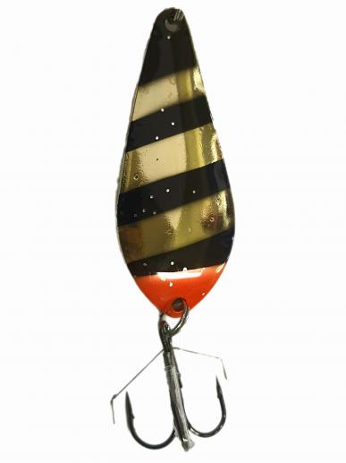 Блесна колеблющаяся Grey Shark Perch 60мм 20гр Из Я Поймал